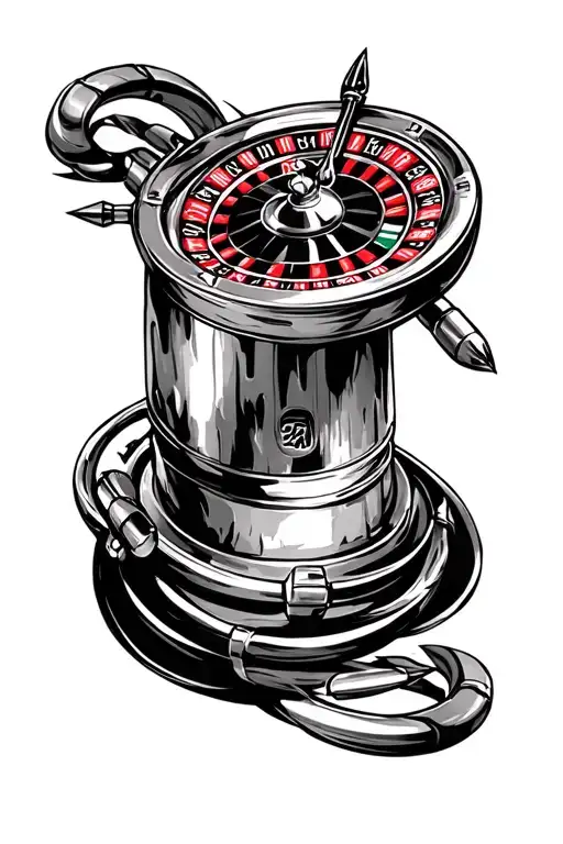 Roulette W Bullets Text