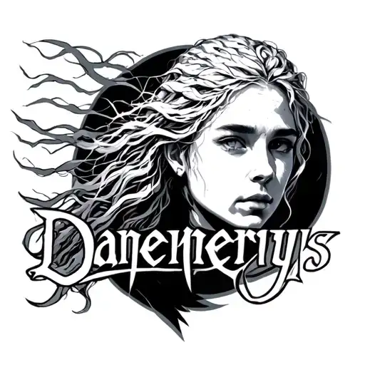 Daenerys Lettering