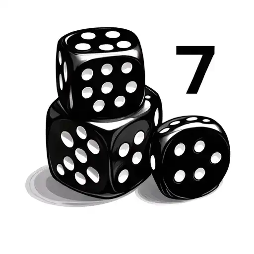 Two Dice Showing 7