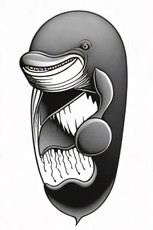 Smiling Sperm Whale Thermonuclear Missile