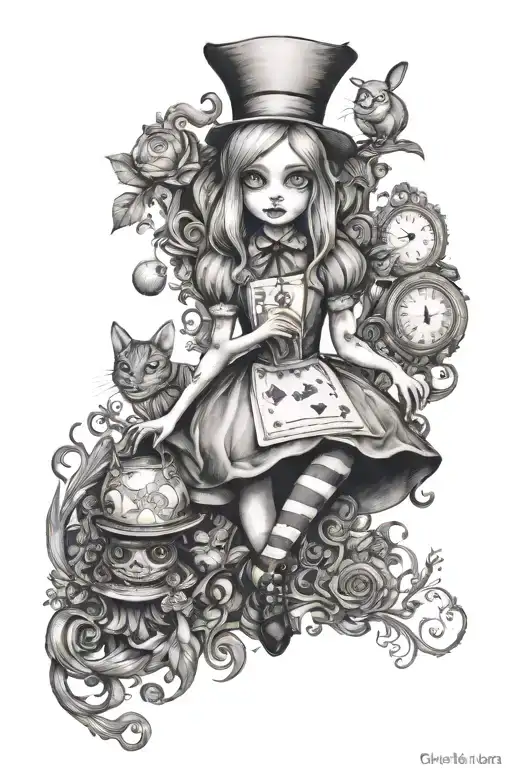Alice In Wonderland Alternative Creepy