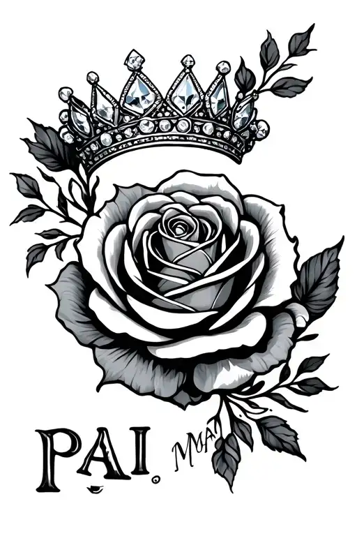 Pai Mae Rose Crown And Diamonds