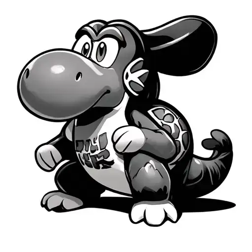 Yoshi Being Gangster