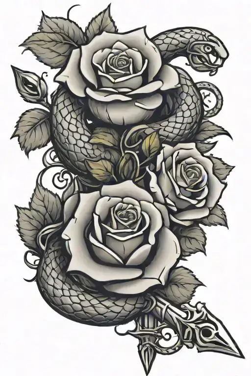 Sword Snake Rose