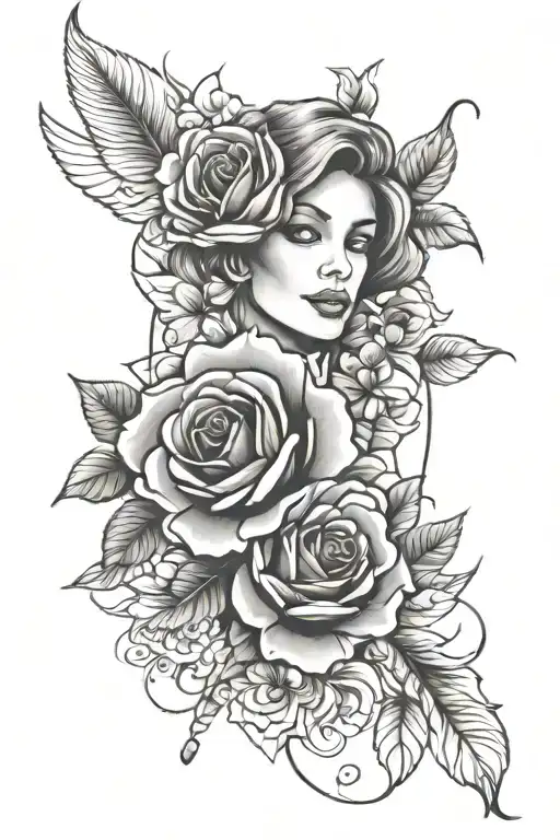 Rememberance Tattoo For A Mom