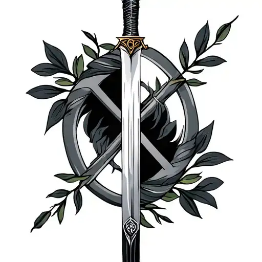 Duality Sword Vs Olive Branch And Othe Peace Symbols
