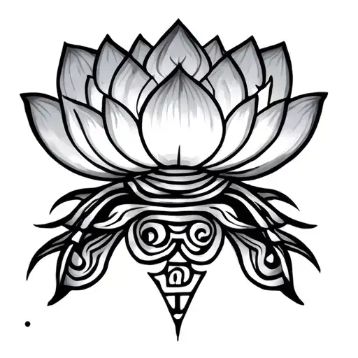 Lotus Hieroglyphs Forming