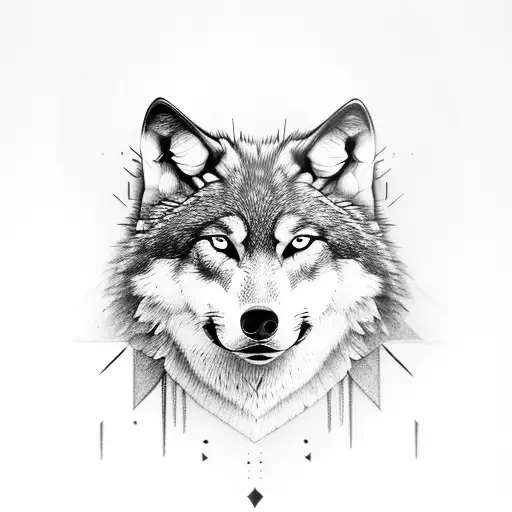 Wolf Face Mountain Background
