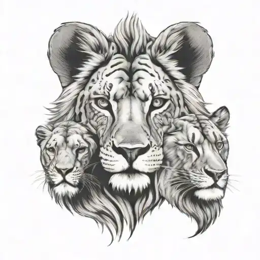 Mom And Dad Advocates Lion