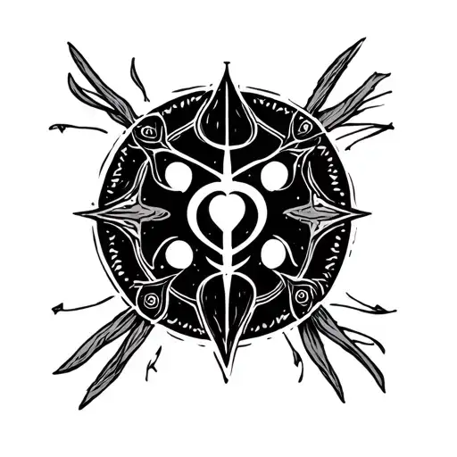Small Witchy Style - Mental Health Strength Symbol