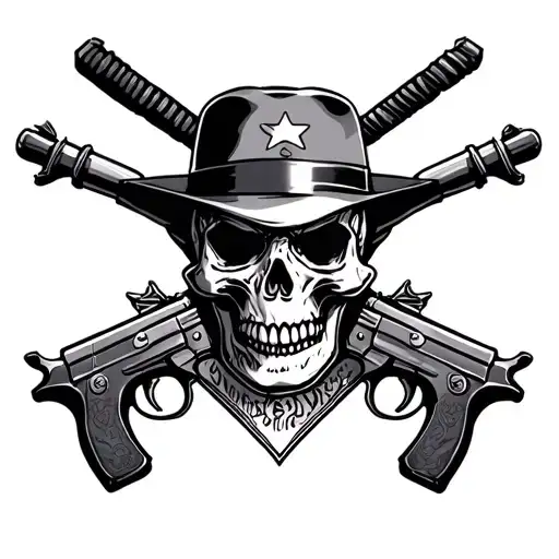 Skull Guns Jail Sheriff