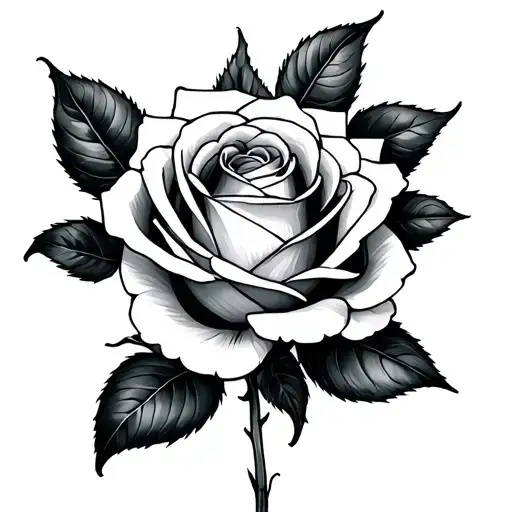 Love With A Rose With Epine