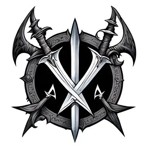 Dagger And Berserker Rune