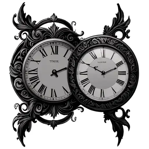 2 Clock Faces