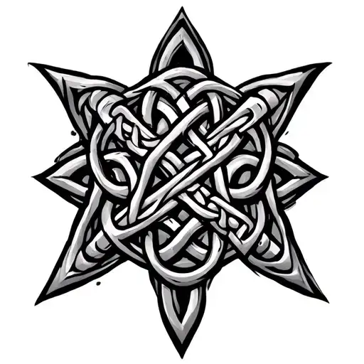 Star Strek And Celtic Knot