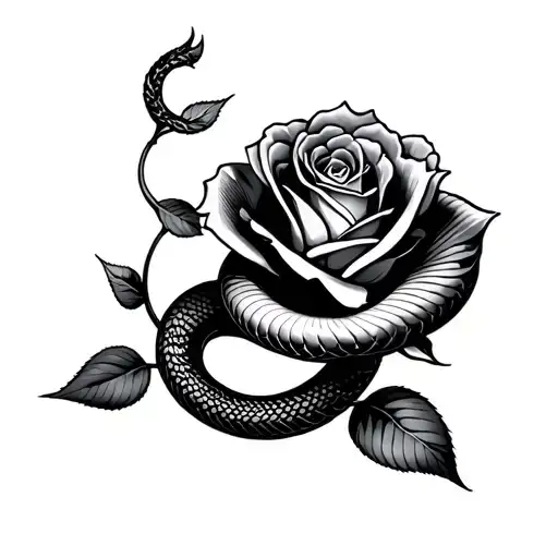 Snake Rose Bite