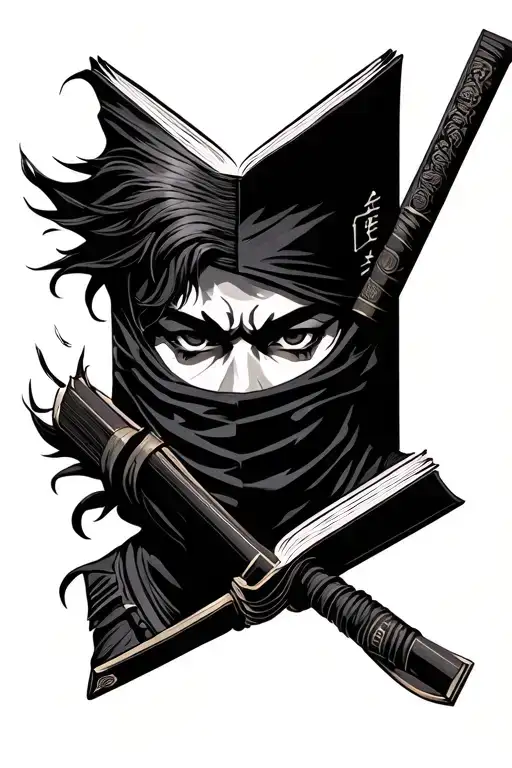 Feder Sings Book Wiht Ninja