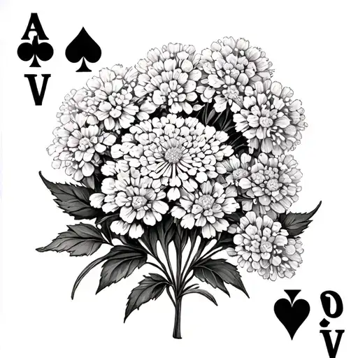 Bdsm Playing Card Queen Anne's Lace