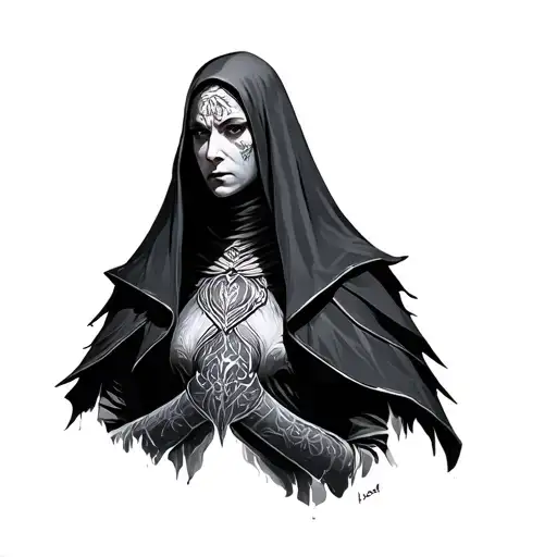 Sister Friede Dark Souls 3 Full Body Shaped Like