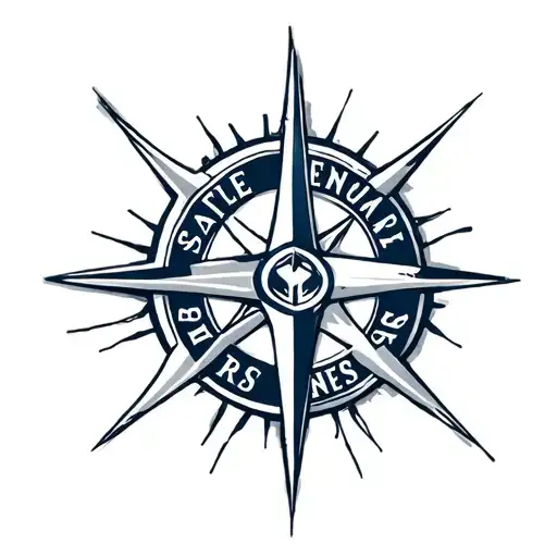 Seattle Mariners Compass Rose