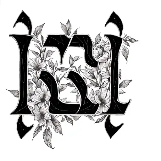 Hebrew Letters For I Am My Beloved's And My Beloved Is Mine