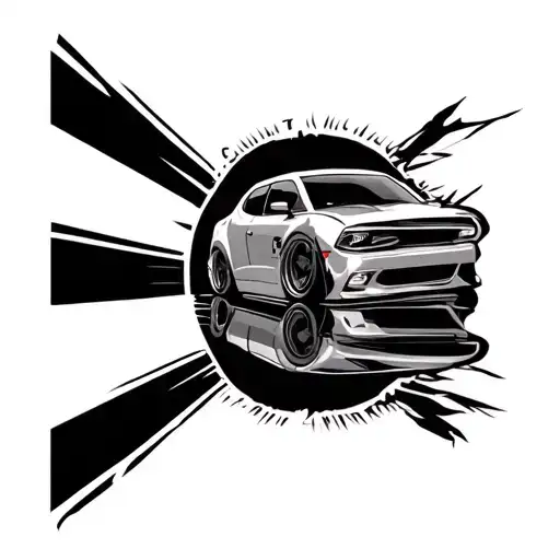 Street Race Start Straight Line