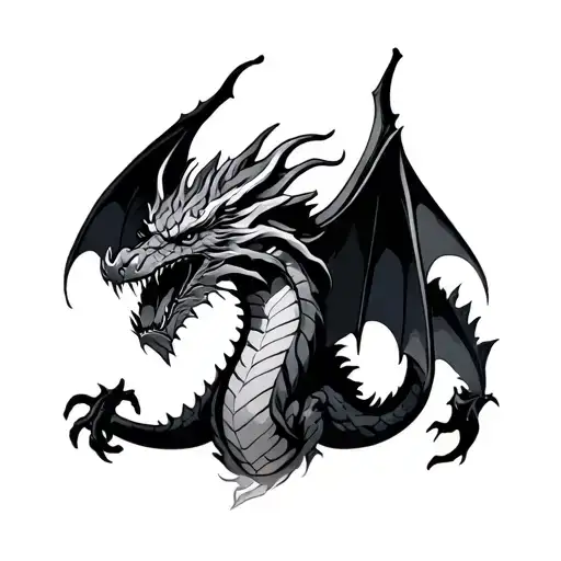 Dragon Gothic Forearm