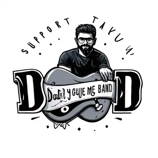 Dad Support You Give Me Band