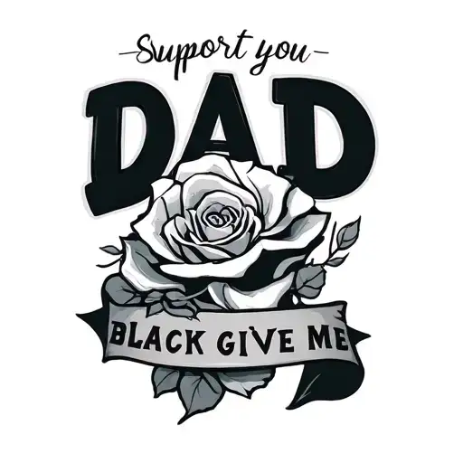 Dad Support You Give Me