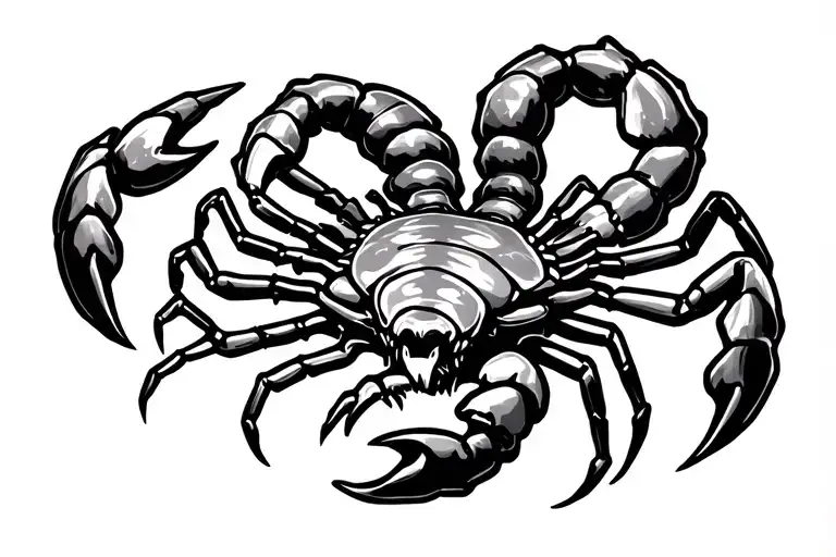 Design Me A Guy Tattoo Scorpion And Aquarius That Would Be Around Your Wrist