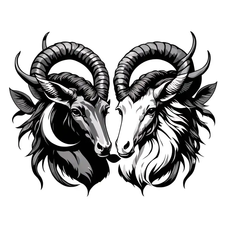 Gemini Sign With A Capricorn Zodiac Sign