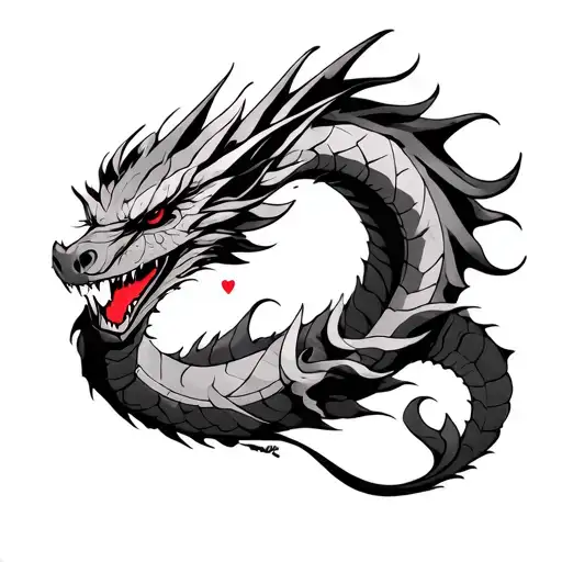 Gaara Love Tattoo Inside Meliodas Dragon Tatoo Design