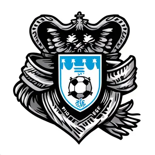 Marseille Football Scarf Wrapped