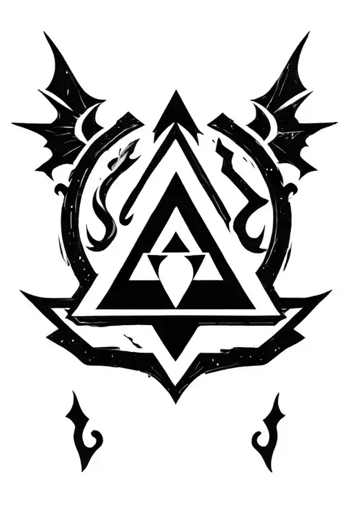 Horde Symbol Triforce Symbol Four Symbols Seal