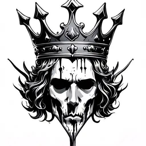 Blessed King Crown With Scars