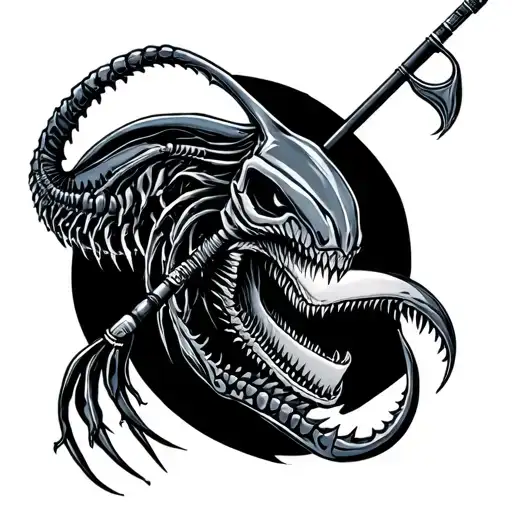 Xenomorph Fishing Rod