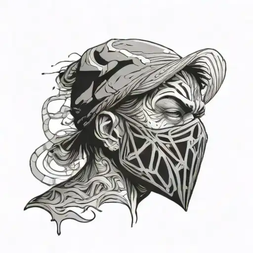 A Mountain That Has The Contours Of The Mask Of The Rapper Sido