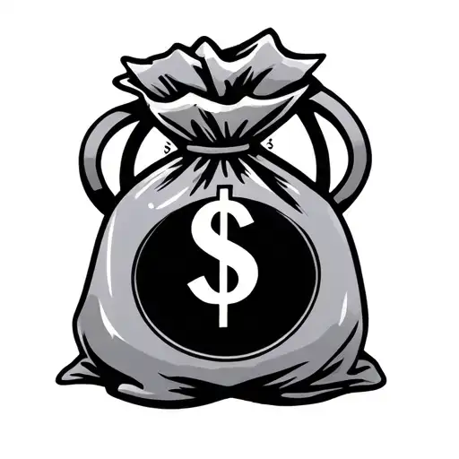 Money Bag And Infinite Symbol
