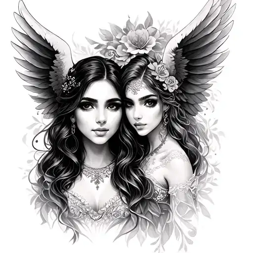 Name Of Yuliana And Maria Angel