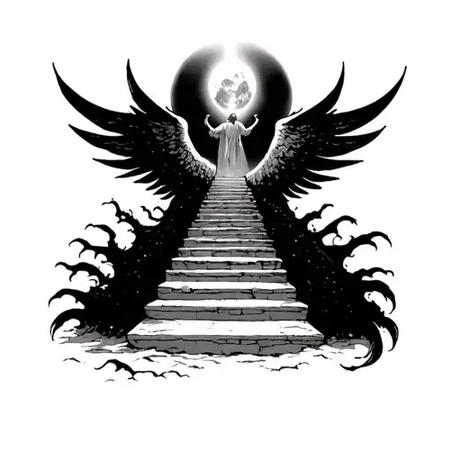 Heaven Vs Hell Stairway To Heaven