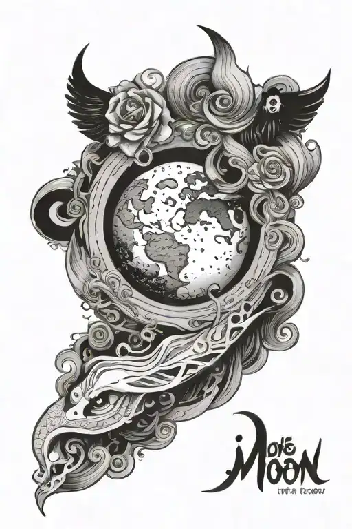 Weird Love You To The Moon