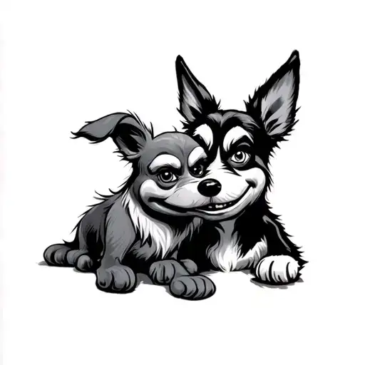 The Grinch And Max The Dog