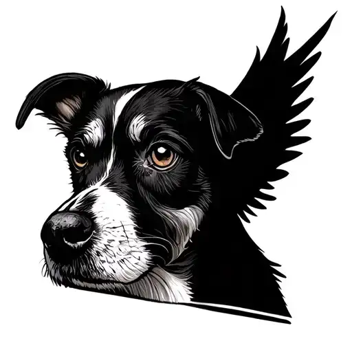 Cardinal And A Dog Print