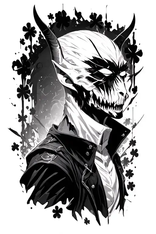 Vanpis Cyber Punk Devil Man Krybebi Hunter X Hunter Clack Clover Code Giass Steel Alchemik