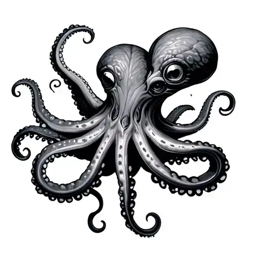 Octopus With Orcish Features