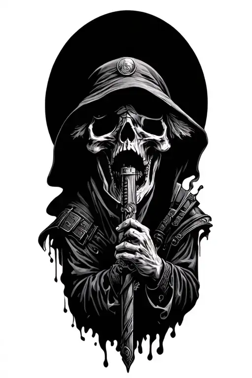 Army And Loss And Time And Tragedy And Grim Reaper