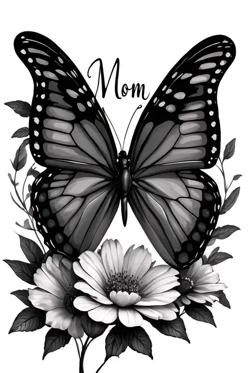 Mom Memorial Butterfly
