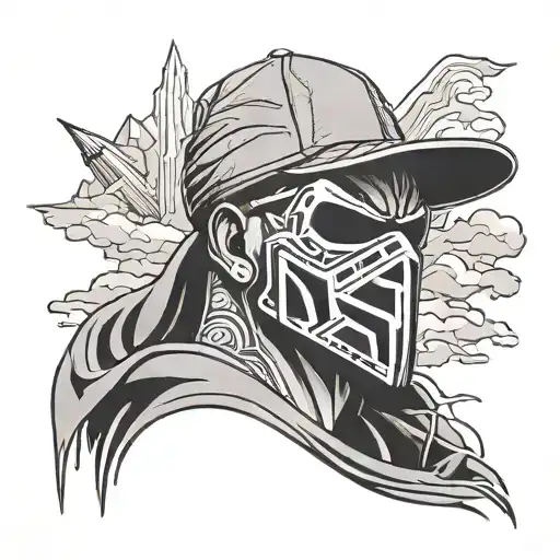 A Mountain In The Shape Of The Mask Of The Rapper Sido