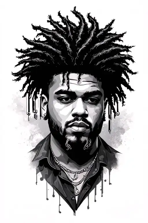 The Weeknd Half Sleeve Design