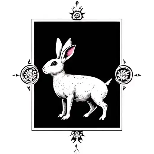 Rabbit As Taurus Zodiac Symbol